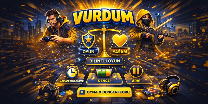 Bilinçli oyun ve süre yönetimi görseli